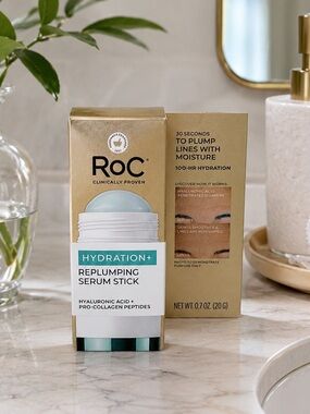 NIB RoC Hydration+ Replumping Serum Stick Hyaluronic Acid 100HR Moisture